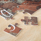 Red Roofs van Kotor (Montenegro) Legpuzzel (Zijkant)
