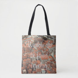 Red Roofs van Kotor (Montenegro) Tote Bag