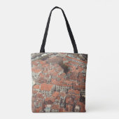 Red Roofs van Kotor (Montenegro) Tote Bag (Achterkant)