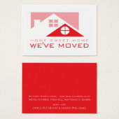 Red Rooftop, wijziging adreskaart Visitekaartje (Voorkant /achterkant)