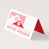 Red Rooftop, wijziging adreskaart Visitekaartje (Voorkant)