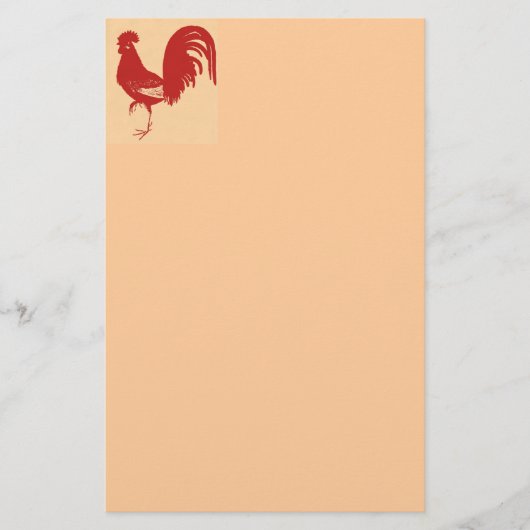 Red Rooster Briefpapier (Voorkant)
