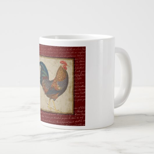 Red Rooster Grote Koffiekop (Voorkant rechts)