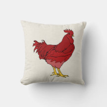 Red Rooster Kussen