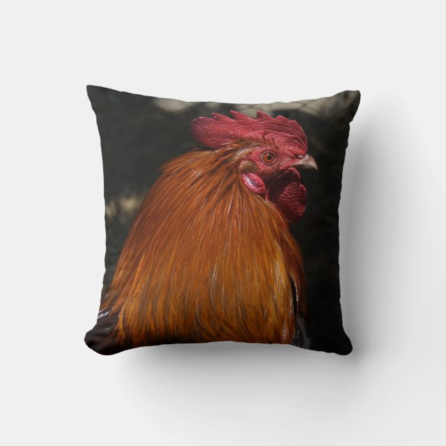 Red Rooster Kussen (Voorkant)