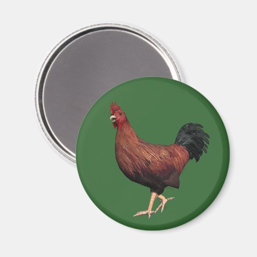 Red Rooster Magneet (Voorkant / Achterkant)