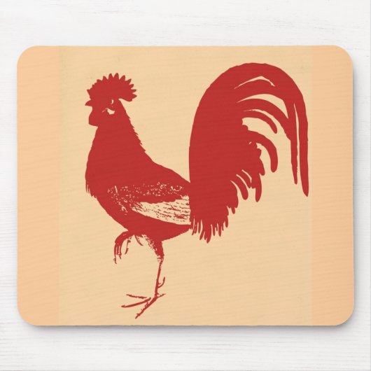 Red Rooster Muismat (Voorkant)