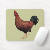 Red Rooster Muismat (Met muis)