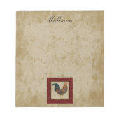 Red Rooster Notitieblok (Voorkant)