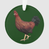 Red Rooster Ornament (voorkant)