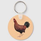Red Rooster Sleutelhanger (Voorkant)