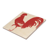 Red Rooster Tegeltje (Zijkant)