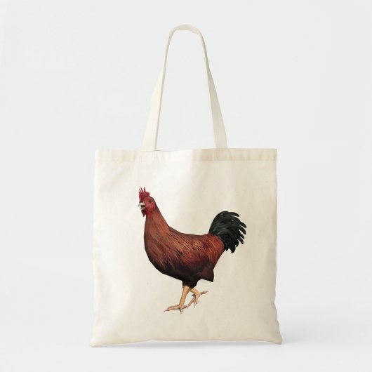 Red Rooster Tote Bag (Voorkant)