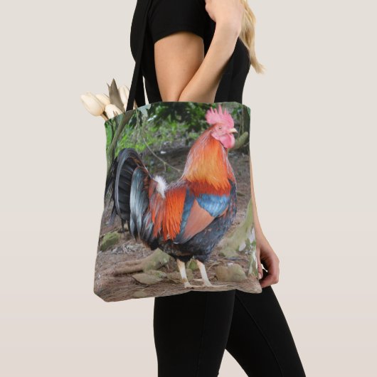 Red Rooster Tote Bag (Dichtbij)