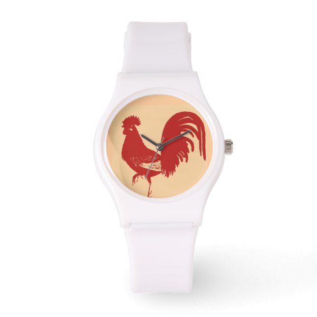 Red Rooster Watch Horloge (Voorkant)