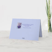 Red Rooster Waterverf-creditcard Kaart (Achterkant)