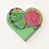 Red Rosa Notitieboek (Achterkant)