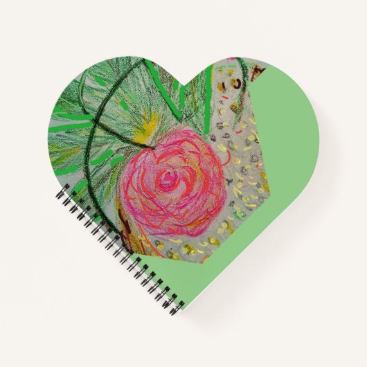 Red Rosa Notitieboek (Voorkant)