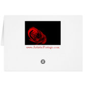 Red Rose (Achterkant Horizontaal)