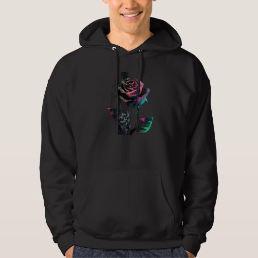 Red Rose  13 Hoodie (Voorkant)