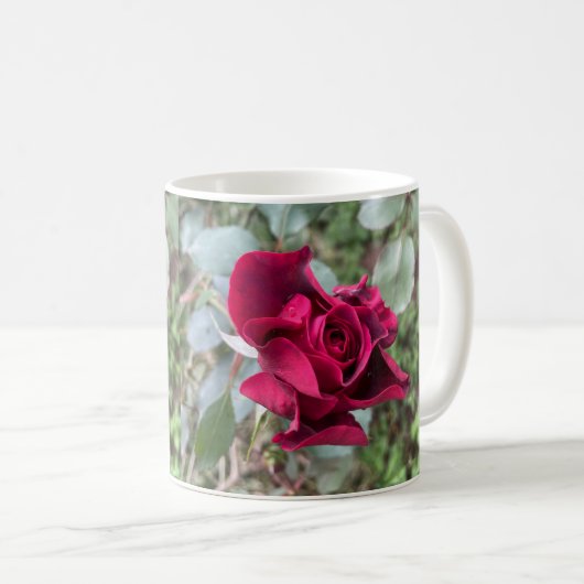 Red Rose 15 oz koffie Mok (Voorkant rechts)