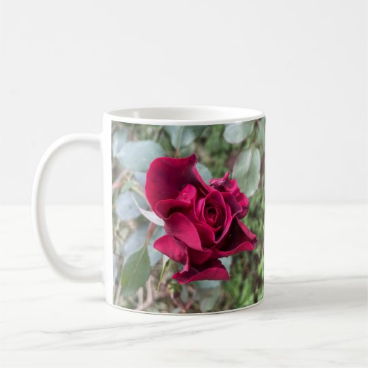 Red Rose 15 oz koffie Mok (Links)