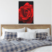 Red Rose 16x24 (40x60cm) waccna Canvas Afdruk (Insitu (Slaapkamer))