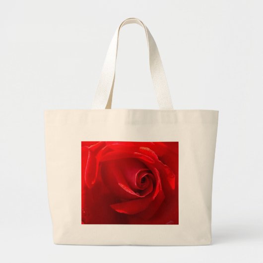 Red-Rose-3.jpg Grote Tote Bag (Voorkant)