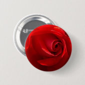 Red-Rose-3.jpg Ronde Button 5,7 Cm (Voorkant /achterkant)