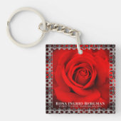 Red Rose [Acrylic Keychain] Sleutelhanger (voorkant)