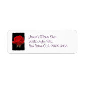 Red Rose Adres Label 2 (Voorkant)