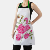 Red Rose Apron Schort (Insitu)