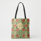 Red Rose Art Nouveau Tas (Voorkant)