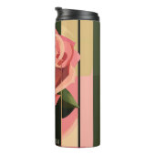 Red Rose Artsy Roos Thermosbeker (Geroteerd rechts)