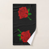 Red Rose Bad Handdoek (Handdoek)