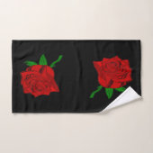 Red Rose Bad Handdoek (Handdoek)