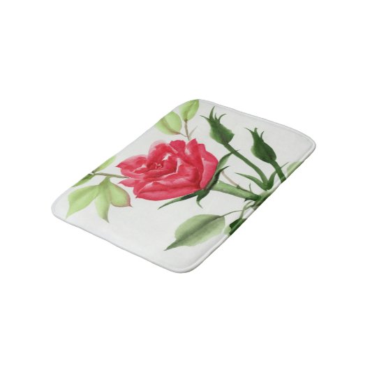Red Rose Badmat (Gekanteld)