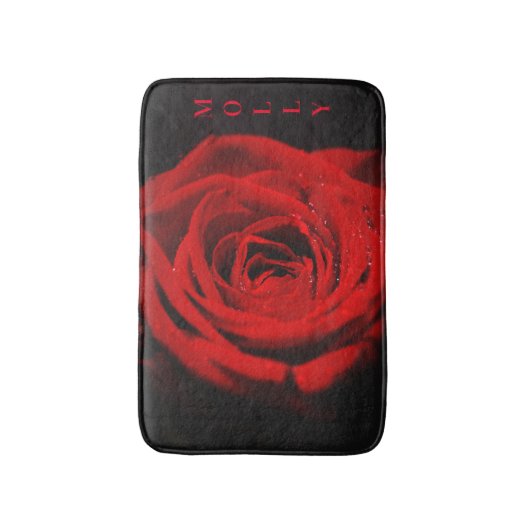 Red Rose Badmat (Voorkant Verticaal)