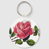 Red Rose Basic Sleutelhanger (Voorkant)