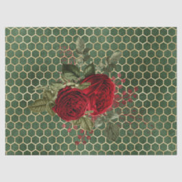 Red Rose Bee-serie ontwerp 70 Tissuepapier