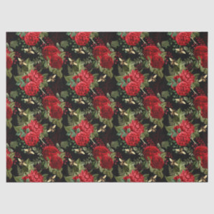 Red Rose Bee Series Design 18 Tissue Paper Tissuepapier