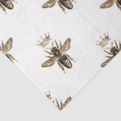 Red Rose Bee Series Design 6 Tissue Paper Tissuepapier (Detail)