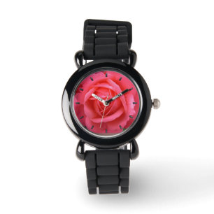 Red Rose Bekijk roze roze roze roze roze pols Horloge