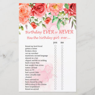 Red Rose Birthday Ever of Nooit Game
