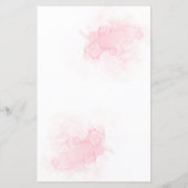 Red Rose Birthday Word Search Game (Achterkant)