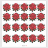 Red Rose Boeket Meerdere Sticker (Vel)