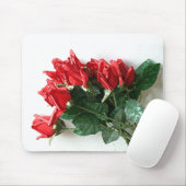 Red Rose Bouquet Mousepad Muismat (Met muis)