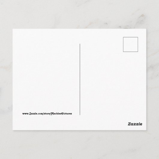 Red Rose Briefkaart (Achterkant)