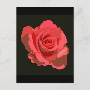 Red Rose Briefkaart