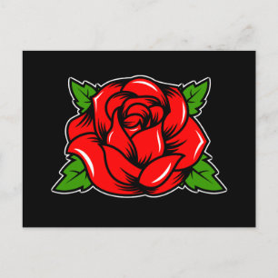 Red Rose Briefkaart